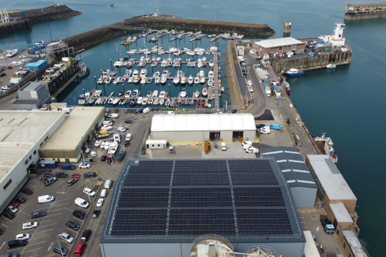 Ferryspeed Goes Green with the Largest, Private Solar Installation in the Channel Islands!