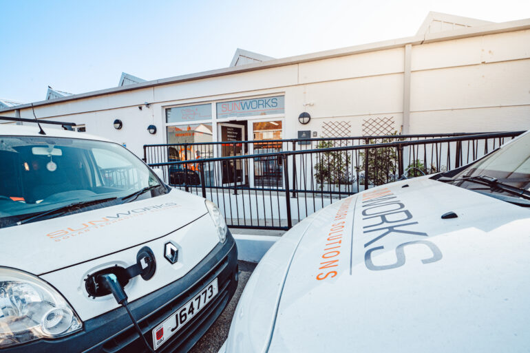 SunWorks Approved Contractor for Jersey EV Charger Grant 