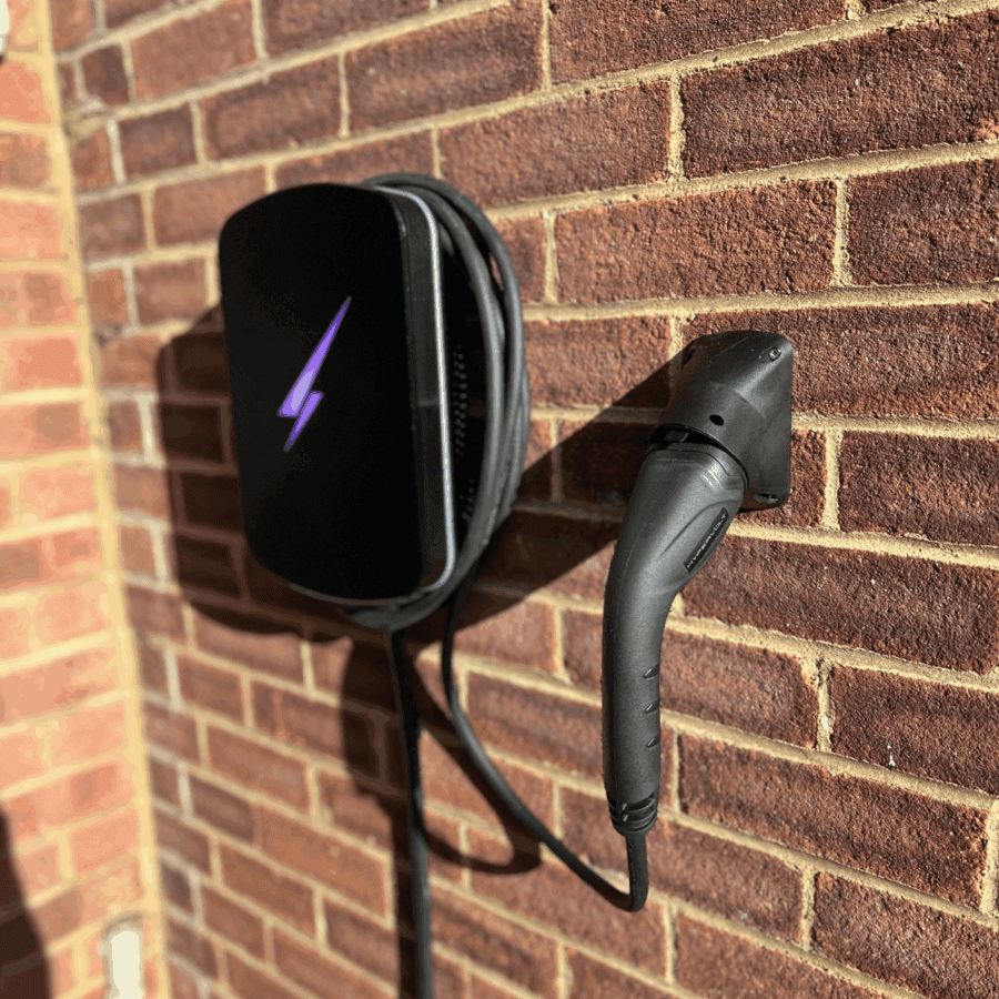 EV charging point installation